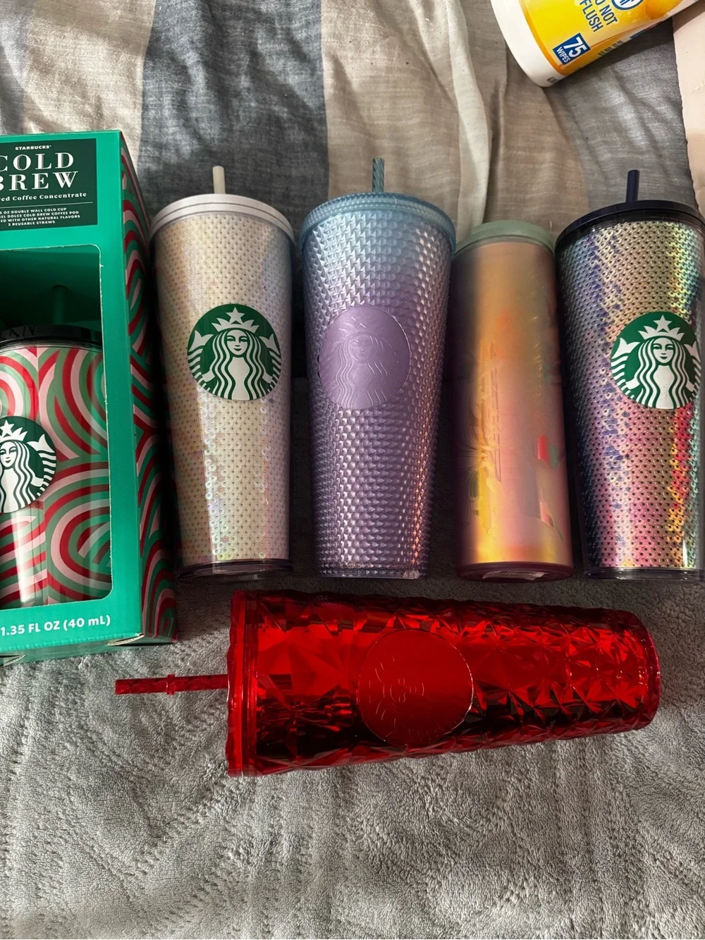Starbucks Reusable Cup Bundle (5 total)